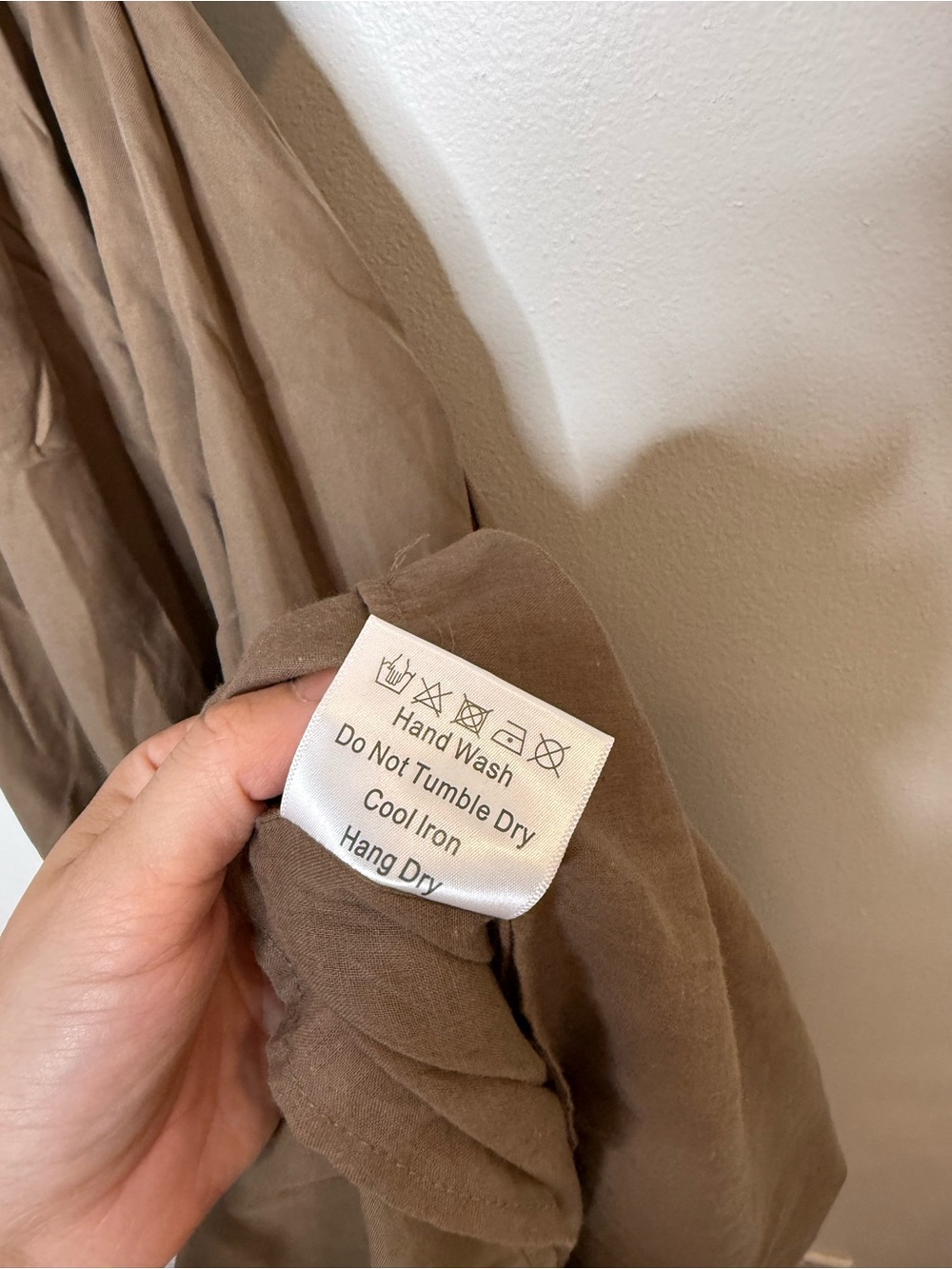 O.P.T. Leighton Midi Dress in Mocha puff sleeve Cottagecore coquette renfaire - Picture 5 of 12